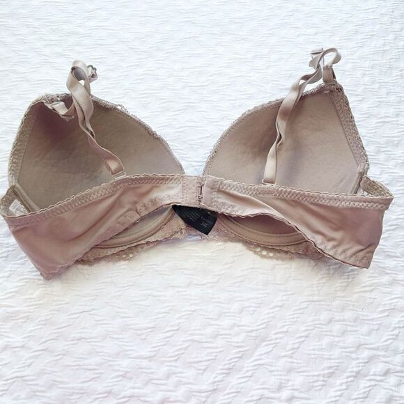 BUY 1 GET 1 FREE 34c brown tan lace bra - Picture 2 of 7